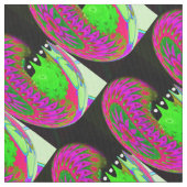 Mode groene stippen stof (Close Up)