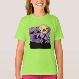 Mode Halloween Spooky Night voor kinderen T-shirt