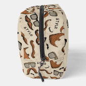 Mode Heren Monogram | Gepersonaliseerd Toilettasje (Rechts)