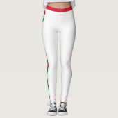 Mode Hongarije en Hongaarse vlag Leggings (Voorkant)