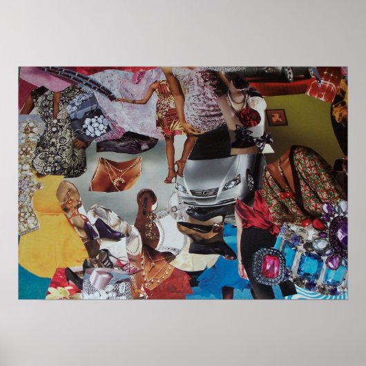 Mode huiscollage poster (Voorkant)