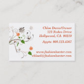 Mode Hunter Visitekaartje (Achterkant)