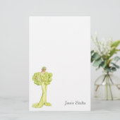  Mode Illustratie Grote Gatsby Briefpapier (Staand voorkant)