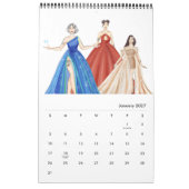 Mode illustratie kalender (Jan 2027)