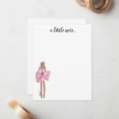 Mode illustratie notitiekaarten notitiekaartje (Voorkant / Achterkant in situ)