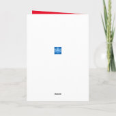 Mode illustratie stijlvolle vrouw met parels feestdagen kaart (Achterkant)