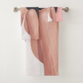 Mode Illustratie Stijlvolle vrouw met zonnebril Bad Handdoek (Insitu)