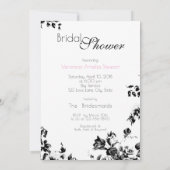 Mode Illustratie Vrijgezellenfeest Kaart (Achterkant)