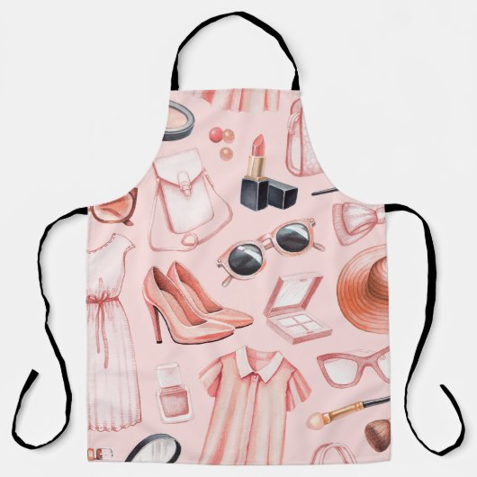 Mode illustraties. Naadloos patroon Schort (Voorkant)