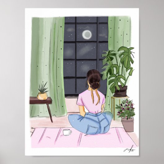 Mode illustratiesketch poster (Voorkant)