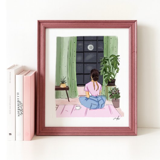 Mode illustratiesketch poster