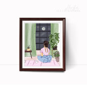 Mode illustratiesketch poster