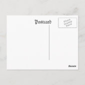 Mode in het skioord briefkaart (Achterkant)