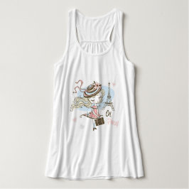Mode in Parijs Tanktop