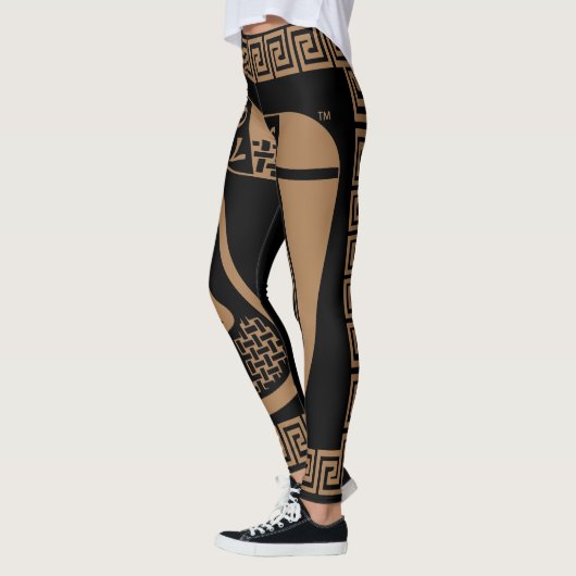 mode in straatstijl leggings (Links)