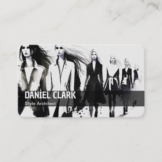 Mode-industrie Visitekaartje (Voorkant)