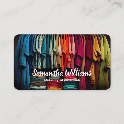 Mode-industrie Visitekaartje (Voorkant)