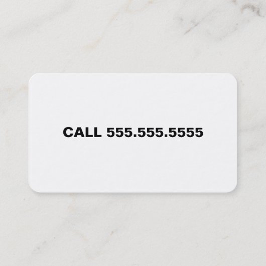 Mode-industrie Visitekaartje (Achterkant)