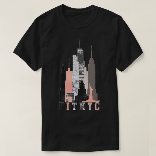 Mode instituut voor technologie New york City FIT T-shirt (Design voorkant)
