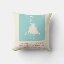 Mode is een taal kussen