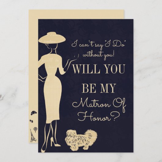  Mode is mijn maatstaf voor eer Kaart (Voorkant / Achterkant)