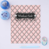 Mode Jewelry Salon Makeup Tufed Flyer (Enkel)