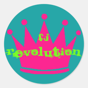 Mode Junky Ronde Sticker