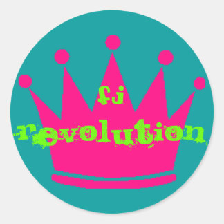 Mode Junky Ronde Sticker