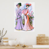 mode-jurken uit de jaren '00 poster (Keuken)