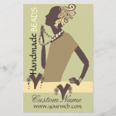 Mode juweel model moderne damesband flyer (Voorkant)