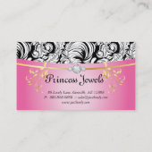 Mode juwelen Visitekaartje (Achterkant)