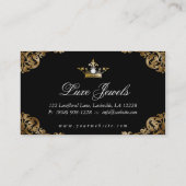 Mode juwelen Visitekaartje Elegant Crown (Achterkant)