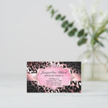 Mode juwelier Leopard Elegant Loyalty Card