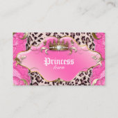 Mode juwelier Loyalty Card Leopard Lace Pink (Voorkant)