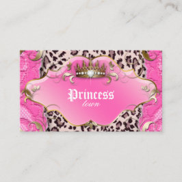 Mode juwelier Loyalty Card Leopard Lace Pink