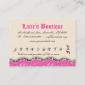 Mode juwelier Loyalty Lace Leopard Cream (Achterkant)