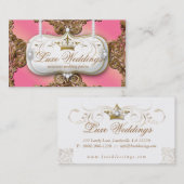 Mode juwelry Wedding Elegant Crown Cool Visitekaartje (Voorkant / Achterkant)