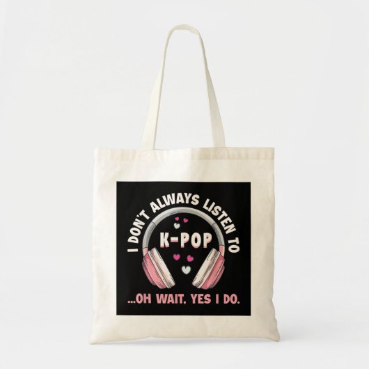 Mode K-Pop voor ventilatoren van korean K-Drama &  Tote Bag (Voorkant)