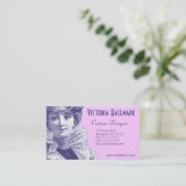  Mode Kaart voor Ontwerper, Kledingwinkel Visitekaartje (Staand voorkant)