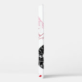 Mode, kalligrafisch Eiffeltoren patroon. Case-Mate iPhone Case (Achterkant / Rechts)