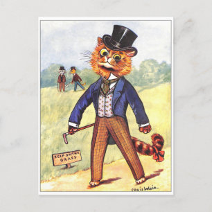 Mode Kat van Louis Wain Kaart