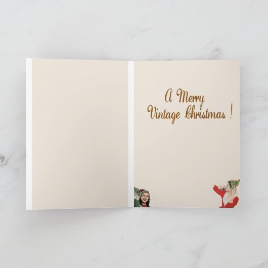 Mode Kerst Kaart (Binnen)