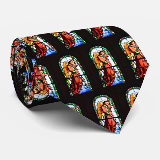 Mode kerstengelen stropdas (Opgerold)