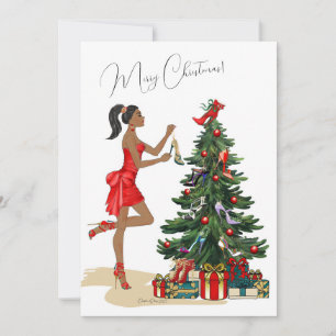 Mode kerstKaart Kaart