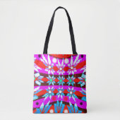 Mode kerststerren tote bag (Voorkant)