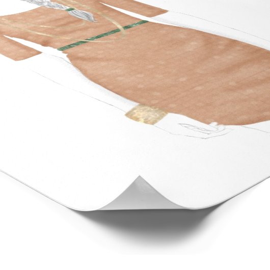 Mode ketch - Sweater Dress Poster (Hoek)