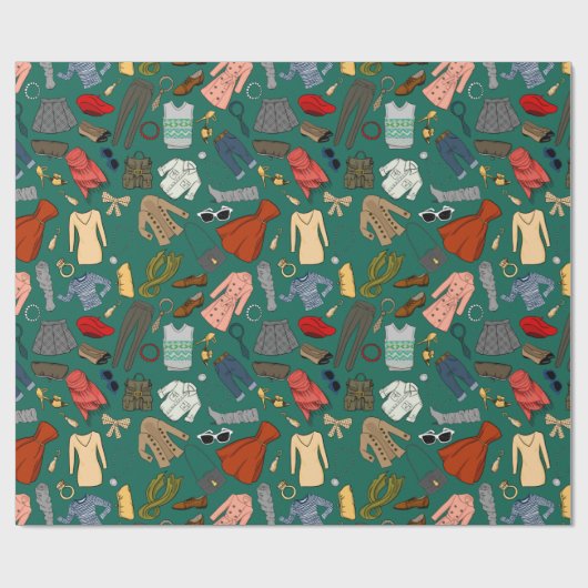 Mode/kleding Cadeaupapier (Vlak)