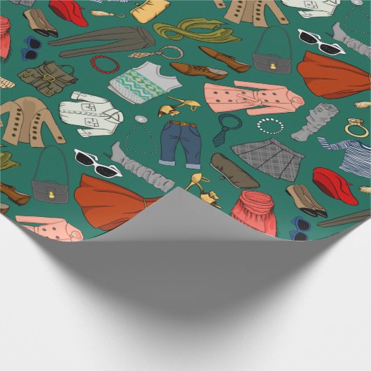 Mode/kleding Cadeaupapier (Hoek)