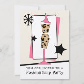 Mode-/kledingzwembad Kaart (Voorkant)