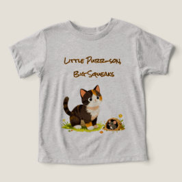 Mode Kleuterschool Kitten Muis T-Shirt